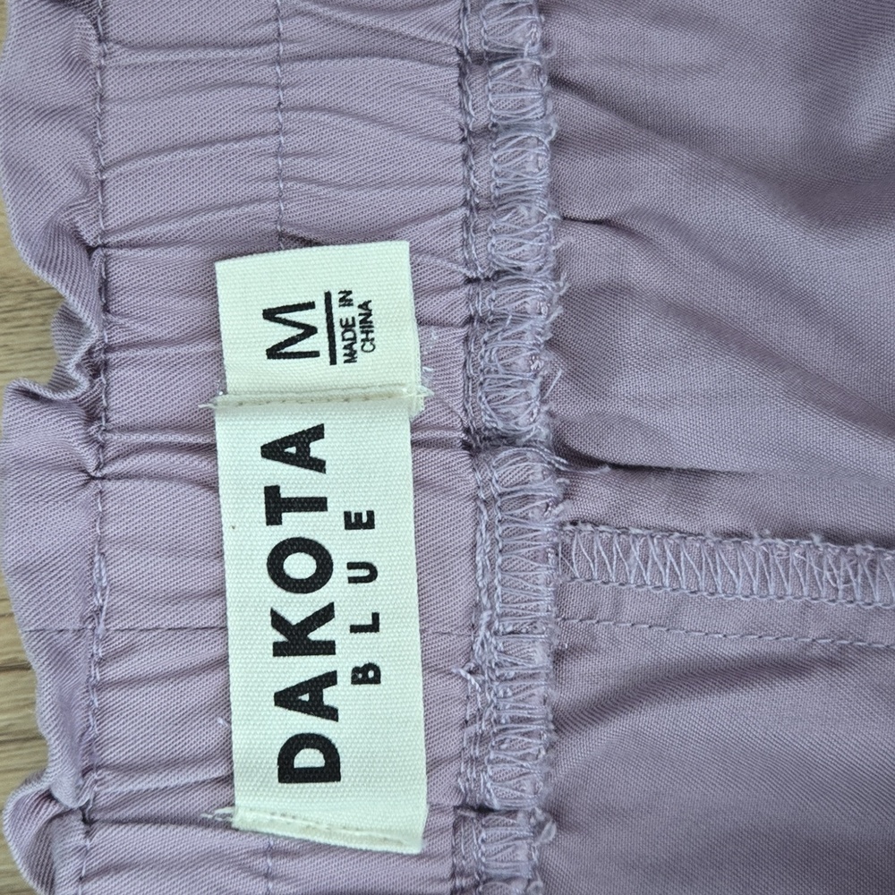 DAKOTA BLUE Purple Drawstring Skort Medium - Picture 3 of 5